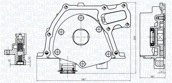 Magneti Marelli 351516000157 Оливний насос