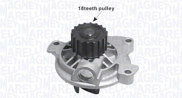 Magneti Marelli 352316171172 Водяний насос (Вир-во Magneti Marelli кор.код. WPQ1172)
