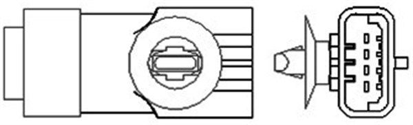 Magneti Marelli 466016355006 Кисневий датчик