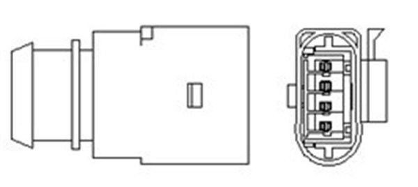 Magneti Marelli 466016355039 Кисневий датчик