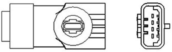 Magneti Marelli 466016355052 Лямбда зонд Renault Megane I/II/Laguna II 99- (OSM052)