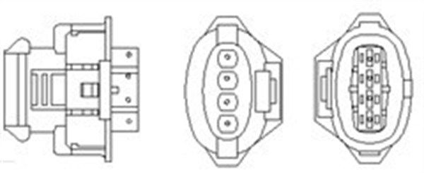 Magneti Marelli 466016355124 Кисневий датчик