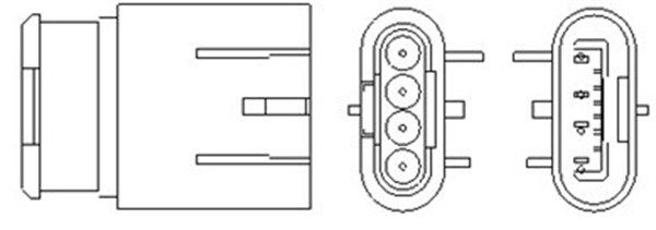 Magneti Marelli 466016355161 Кисневий датчик