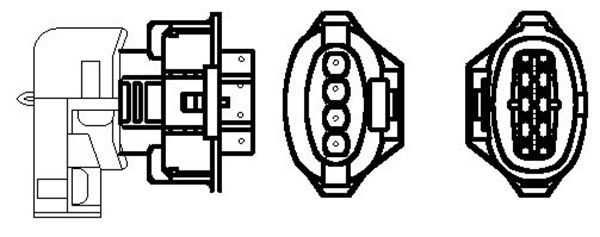 Magneti Marelli 466016355162 Кисневий датчик