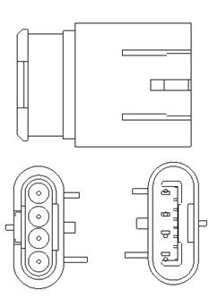 Magneti Marelli 466016355167 Кисневий датчик