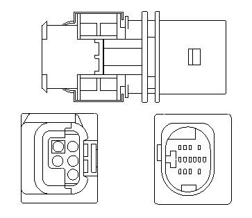 Magneti Marelli 466016355168 Кисневий датчик
