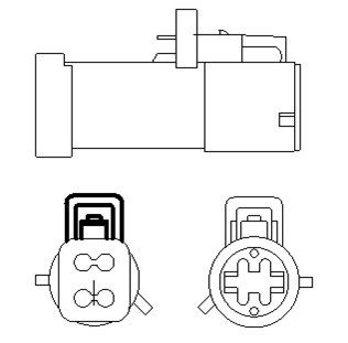 Magneti Marelli 466016355169 Кисневий датчик