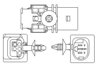 Magneti Marelli 466016355176 Кисневий датчик