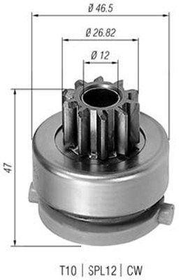 Magneti Marelli 940113020423 Мала шестірня, стартер
