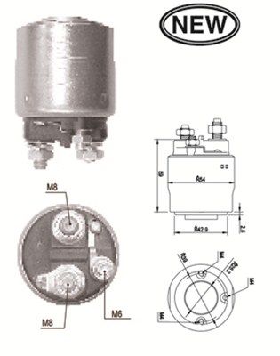 Magneti Marelli 940113050562 Магнітний перемикач, стартер