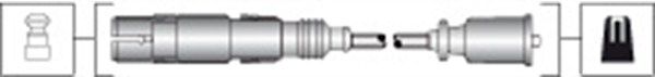 Magneti Marelli 941318111304 Комплект проводів високої напруги