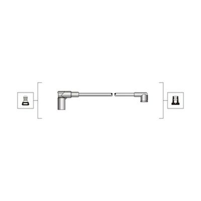 Magneti Marelli 941319170002 Комплект проводів високої напруги