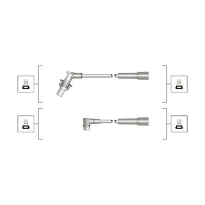 Magneti Marelli 941319170030 Комплект проводів високої напруги