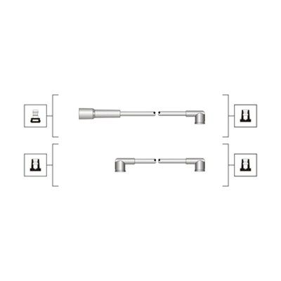 Magneti Marelli 941319170040 Комплект проводів високої напруги