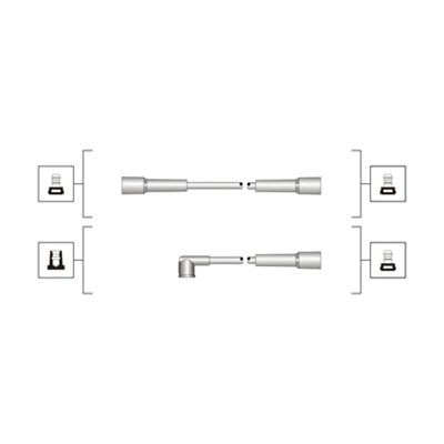 Magneti Marelli 941319170042 Комплект проводів високої напруги