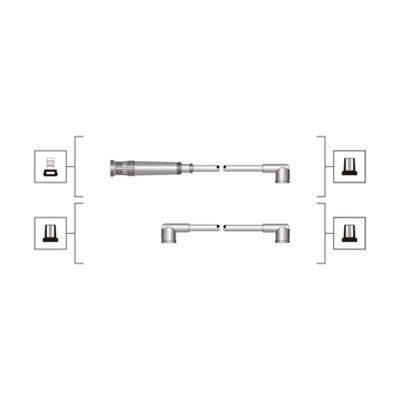 Magneti Marelli 941319170050 Комплект проводів високої напруги