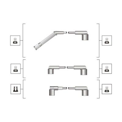 Magneti Marelli 941319170053 Комплект дротів запалювання (вир-во Magneti Marelli кор.код. MSQ0053)