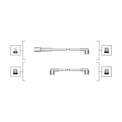 Magneti Marelli 941319170060 Комплект дротів запалювання (вир-во Magneti Marelli кор.код. MSQ0060)