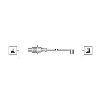 Magneti Marelli 941319170063 Проводи запалювання Citroen Berlingo/Jumper/Peugeot Boxer/Partner 1.8/2
