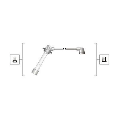Magneti Marelli 941319170073 Комплект проводів високої напруги