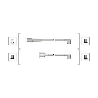 Magneti Marelli 941319170077 Комплект проводів високої напруги