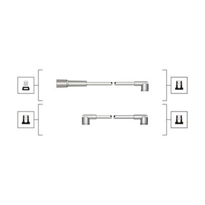Magneti Marelli 941319170088 Дріт запалювання ВАЗ 2108-21099 дв.1,5 (вир-во Magneti Marelli кор.код.