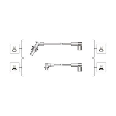 Magneti Marelli 941319170101 Комплект проводів високої напруги