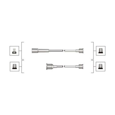 Magneti Marelli 941319170113 Комплект проводів високої напруги
