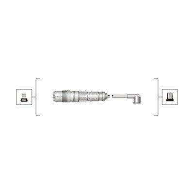 Magneti Marelli 941319170119 Проводи запалювання VW Caddy II 1.4i 95-04