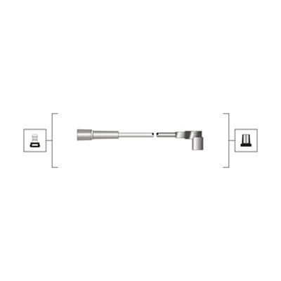 Magneti Marelli 941319170120 Комплект дротів запалювання (вир-во Magneti Marelli кор.код. MSQ0120)